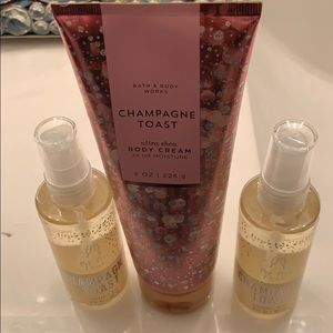 Champagne Toast Lotion and Sprays